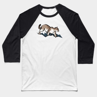 Cougar design | Mountain lion Baseball T-Shirt